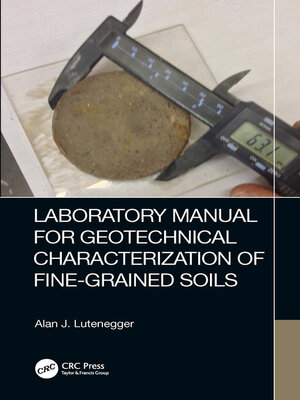 cover image of Laboratory Manual for Geotechnical Characterization of Fine-Grained Soils